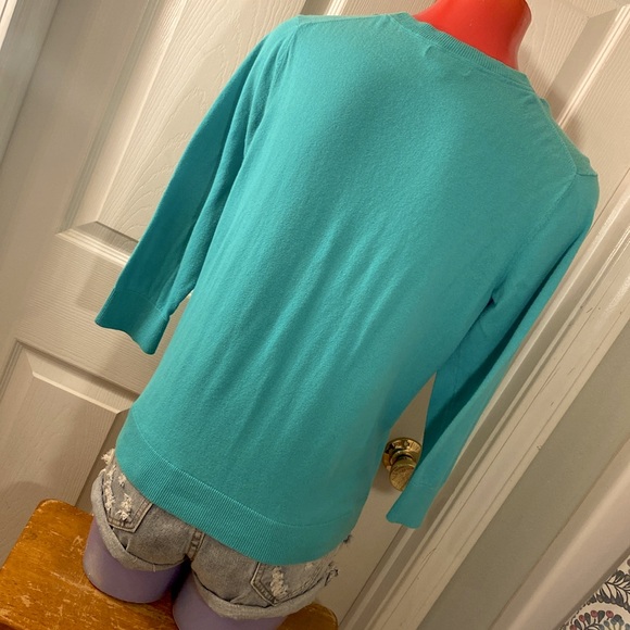 GAP Turquoise Green Cardigan - Picture 6 of 10